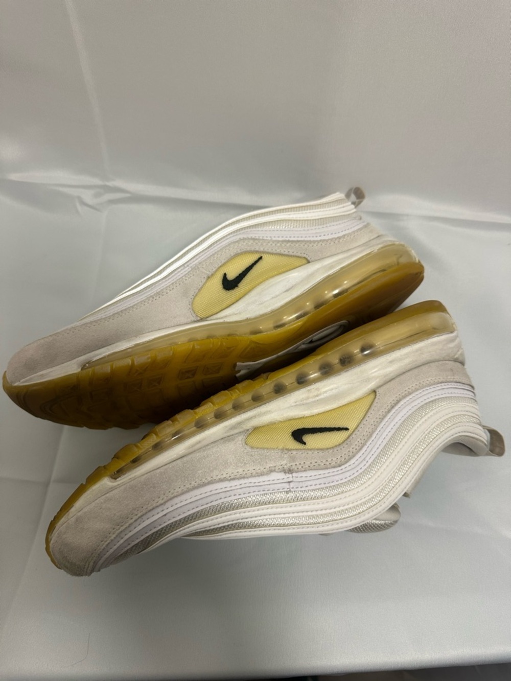Nike Air Max 97 “White Gum” Sneakers Mens Size 12 - Picture 3 of 8